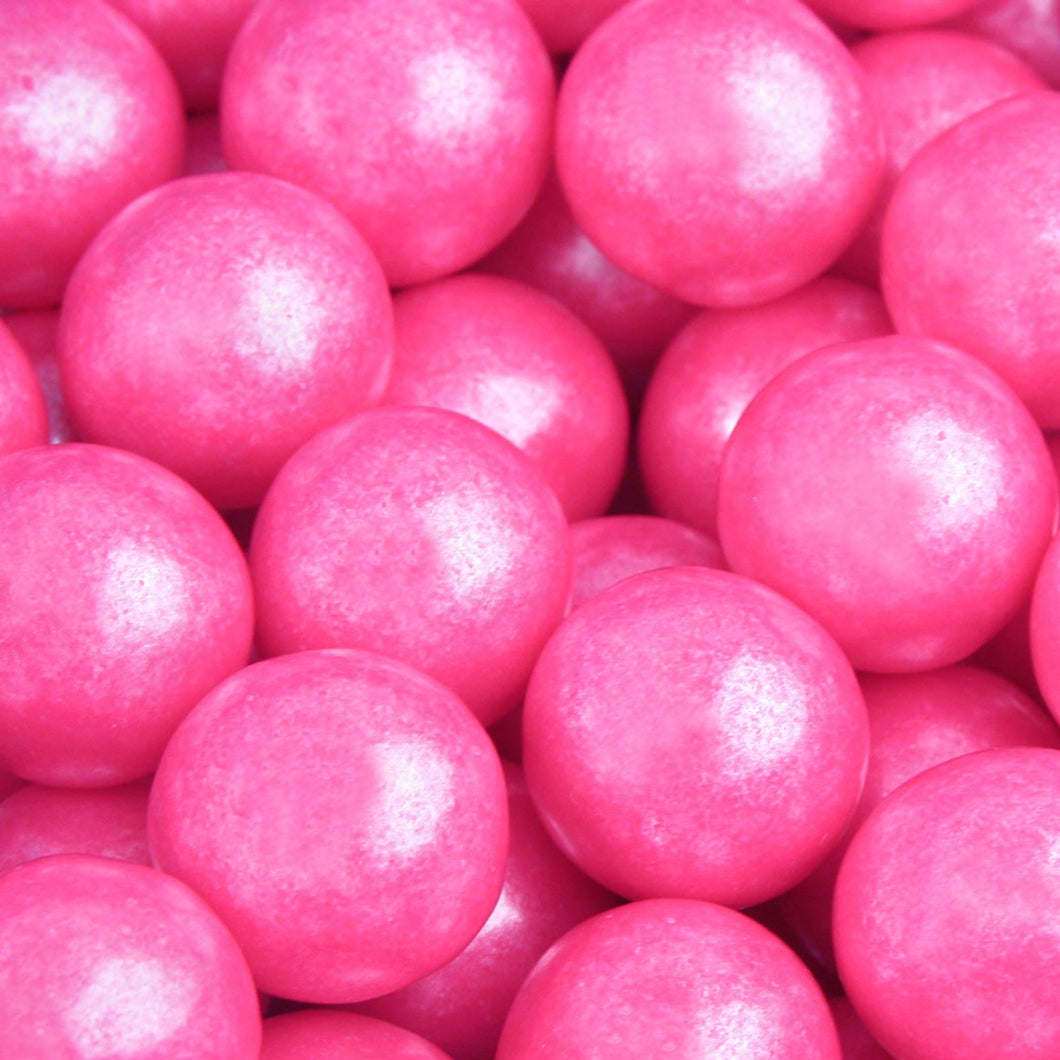 BRIGHT PINK PEARL GUMBALLS