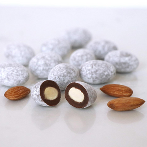 DARK CHOCOLATE TOFFEE ALMONDS